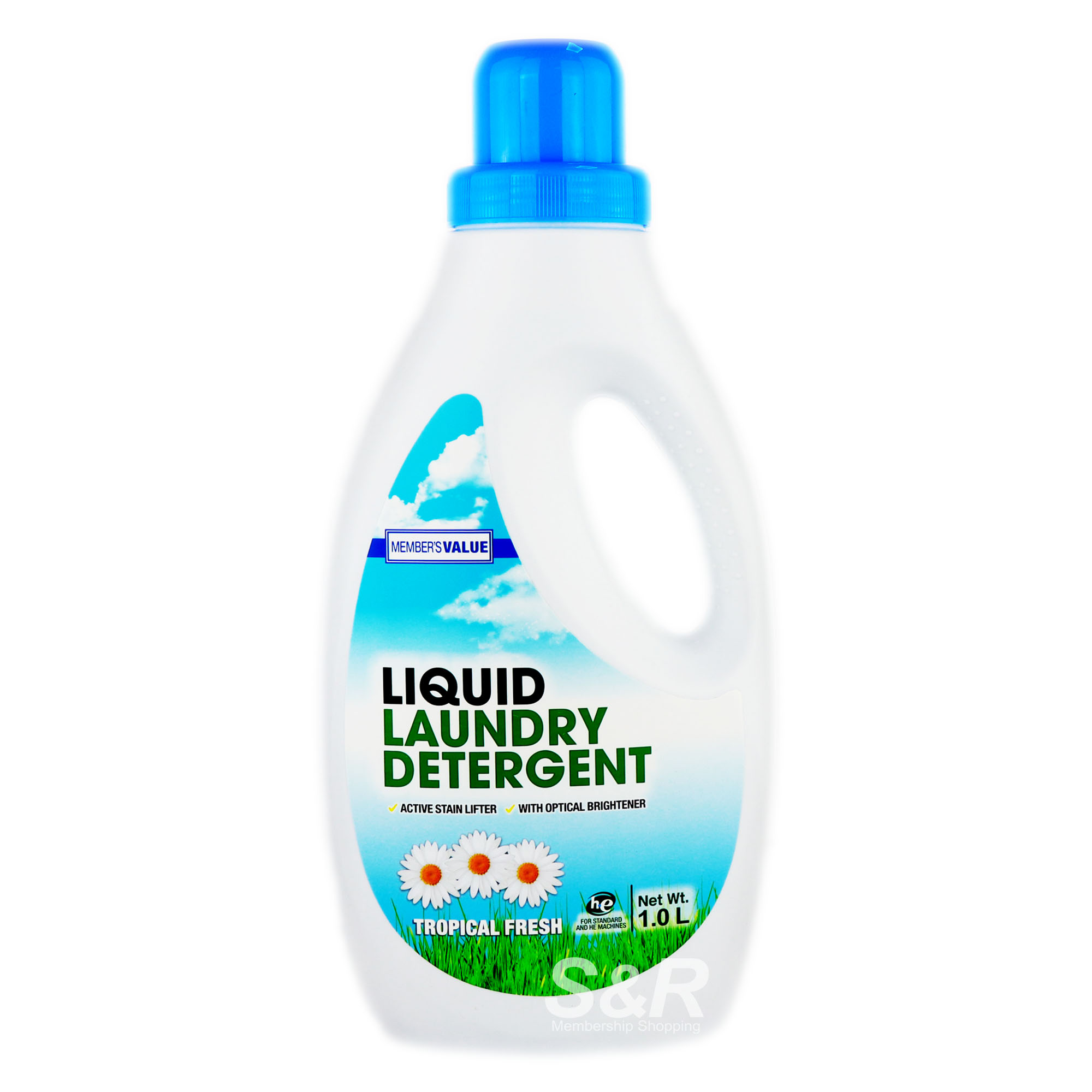 Member's Value Liquid Laundry Detergent Tropical Fresh 1L Member's Value Liquid Laundry Detergent Tropical Fresh 1L